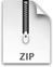 zipファイルアイコン