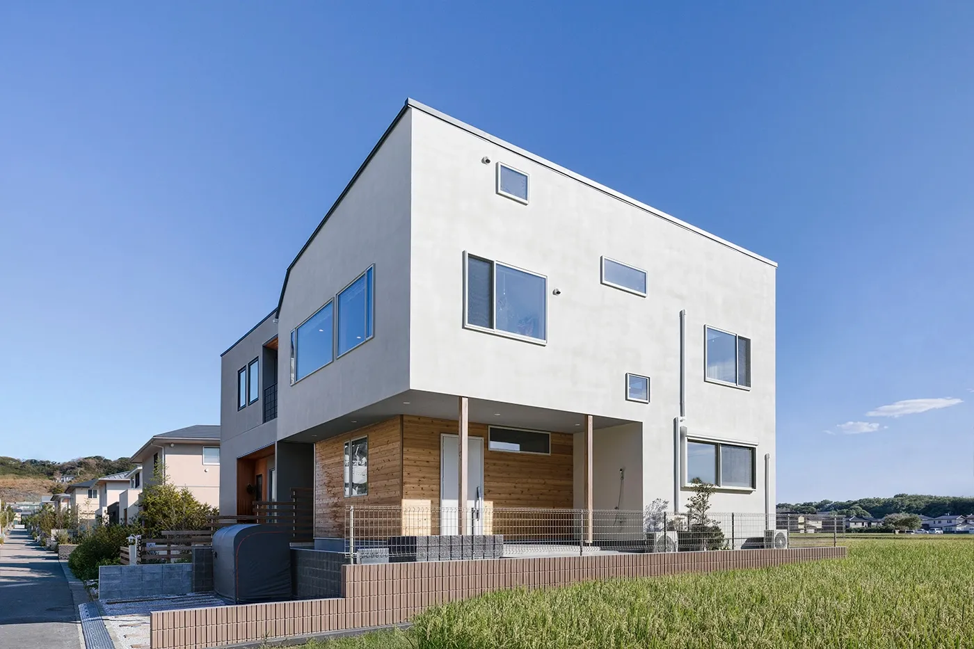住宅写真の背景を自由に変更