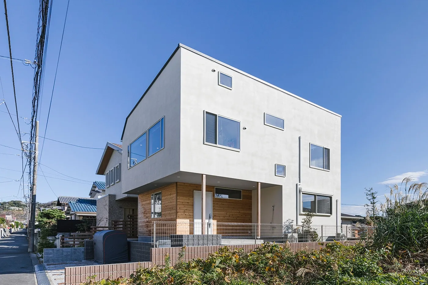 住宅写真の背景を自由に変更