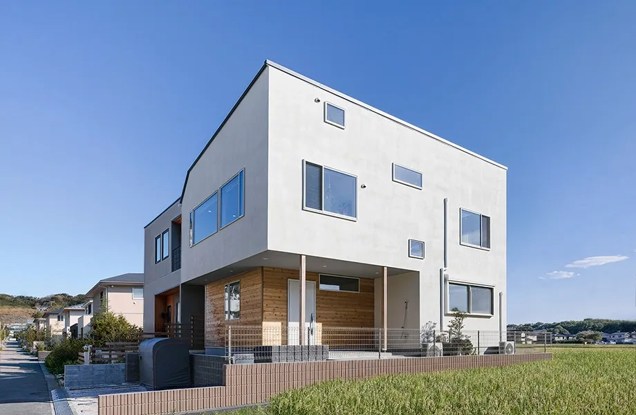 住宅写真の背景を自由に変更