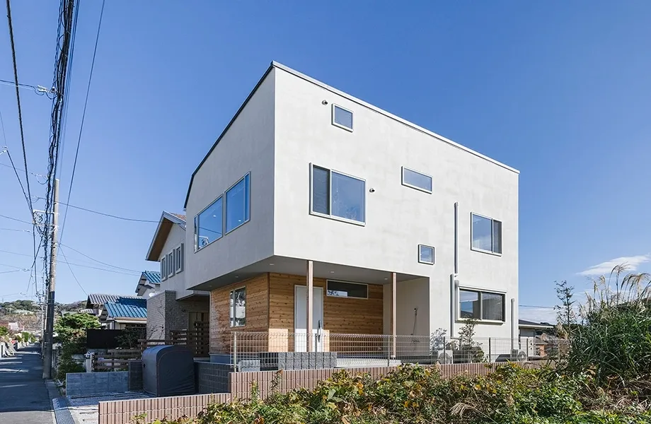 住宅写真の背景を自由に変更
